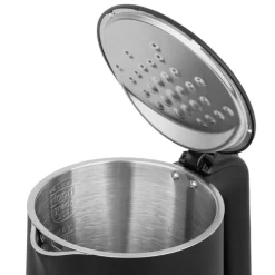 Vannkoker med termostat 1,7L svart