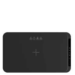Varmeplate oppladbar 46x24 cm grå