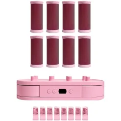 Varmeruller digital rosa