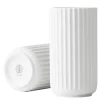 Vase 15,5 cm hvit blank