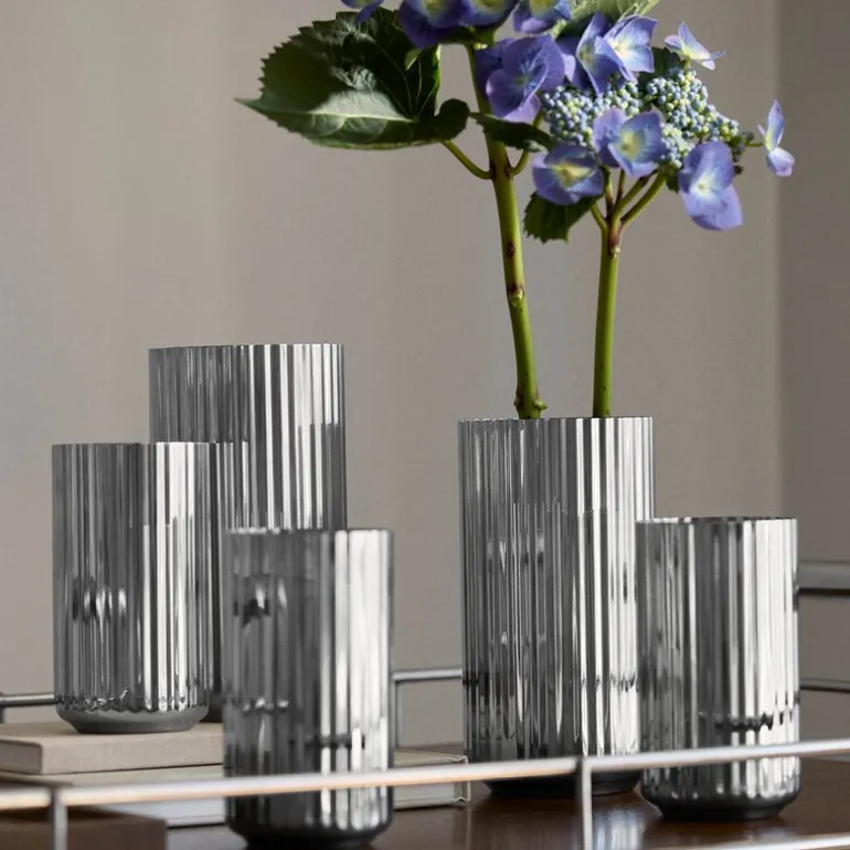 Vase 20,5 cm rustfritt stål