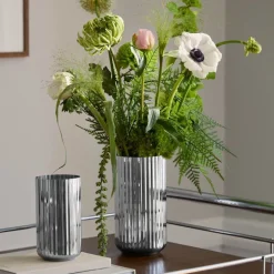 Vase 15,5 cm rustfritt stål