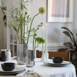 Vase 15,5 cm rustfritt stål