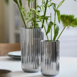 Vase 15,5 cm rustfritt stål