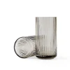 Vase h20,5 cm smoke