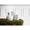 Vase i porselen 31 cm hvit