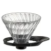V60 dripper str.02 glass/svart