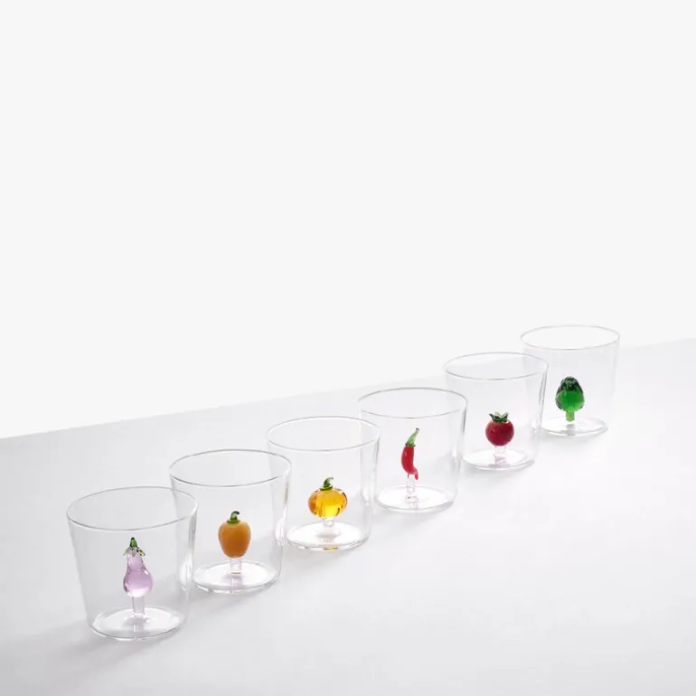 Vegetables vannglass 35 cl aubergine