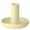 Vela lysestake 11 cm gul