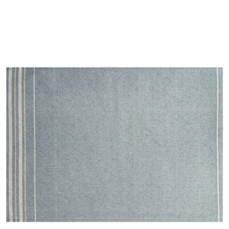 Vibeke Klint bordbrikke nøytral stripe 33x48 cm blue