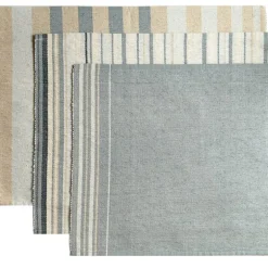 Vibeke Klint bordbrikke tynn stripe 33x48 cm blue