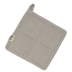 Vide grytelapp 20x20 cm lin