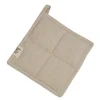 Vide grytelapp 20x20 cm sand