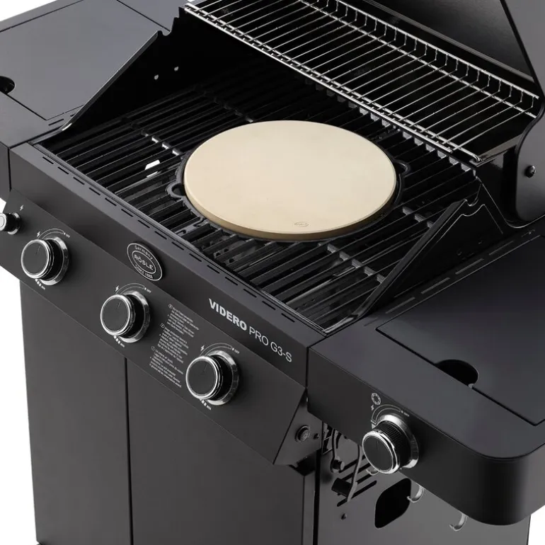 Videro PRO G3-S Vario+ gassgrill 17000W svart