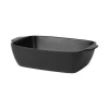 Vig ovnfast fat 25,5x16,5x6,5 cm antik svart