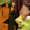 Villmarka stor kniv 36 cm oliventre