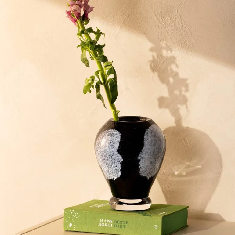 Vi Møtes vase 18 cm svart