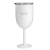 Vinglass termo VELFORTJENT PAUSE 40 cl hvit