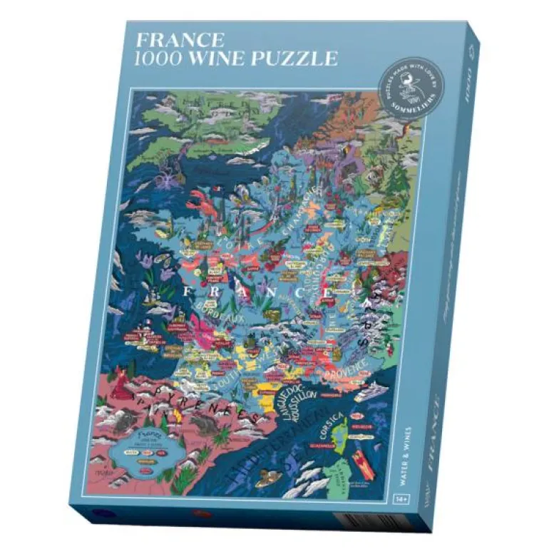 Vinpuslespill Frankrike
