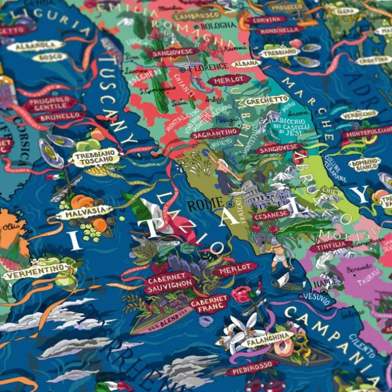 Vinpuslespill Italia