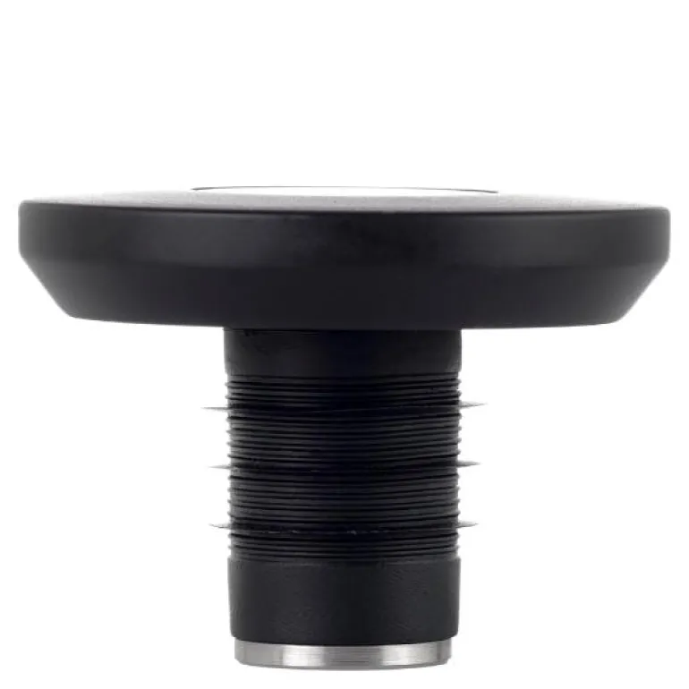 Vinstopper 5 cm plast/stål svart