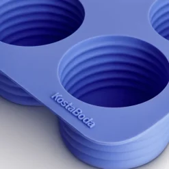Viva isbitform 13 cl 4 stk havblå