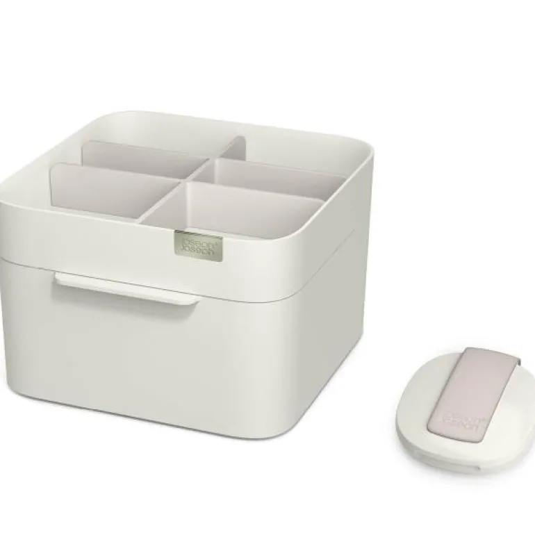 Viva sminke organizer med speil beige