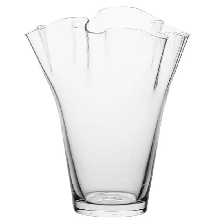 Viva vase 20x20x24,5 cm klar