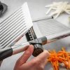 Volari gourmet kutter 41,5 cm børstet stål