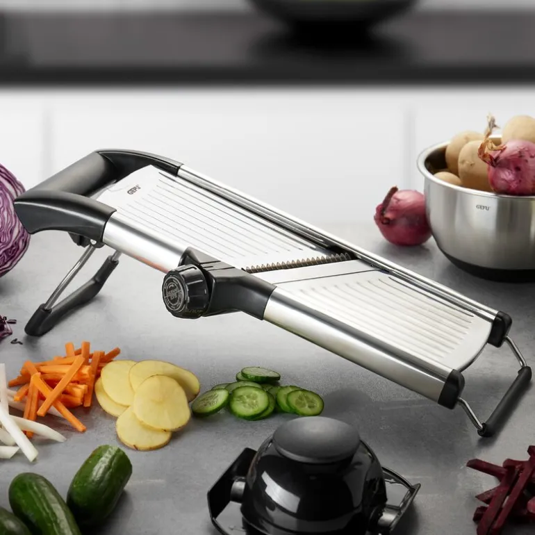 Volari gourmet kutter 41,5 cm børstet stål