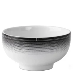 Voyage saksaskål liten 10 cm hvit/svart