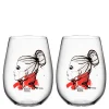 Want you vannglass 57 cl 2 stk