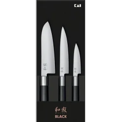 Wasabi Black knivsett med 3 kniver 67S-310