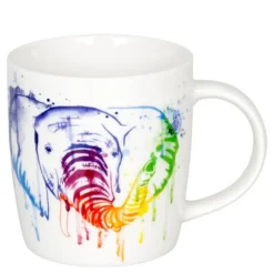 Watercoloured krus 40 cl Elefant