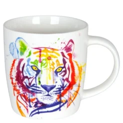 Watercoloured krus 40 cl Tiger