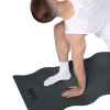 Wavy Mat treningsmatte 5 mm 183 cm kullgrå