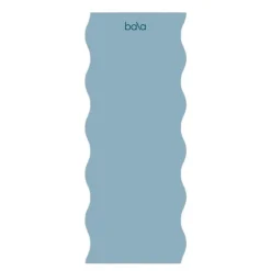 Wavy Mat treningsmatte 5 mm 183 cm lyseblå