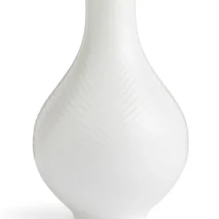White Folia pærevase 23 cm