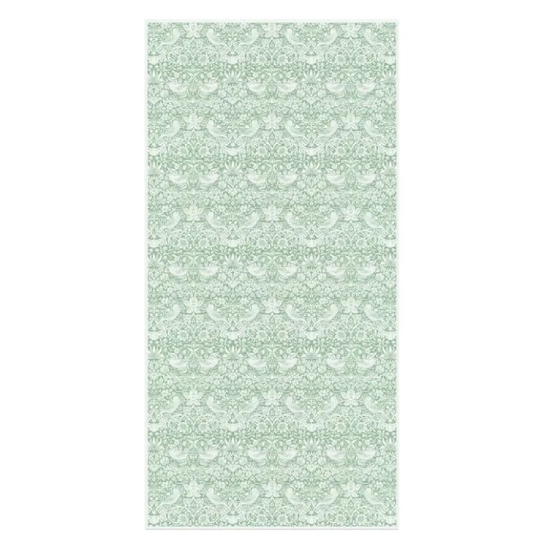 William Morris Strawberry Thief duk 150x300 cm grønn