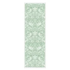 William Morris Strawberry Thief bordløper 50x150 cm grønn