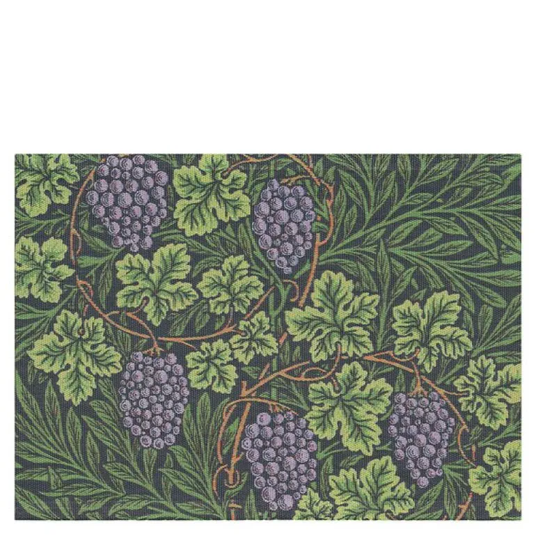 William Morris Vine bordbrikke 35x48 cm grønn