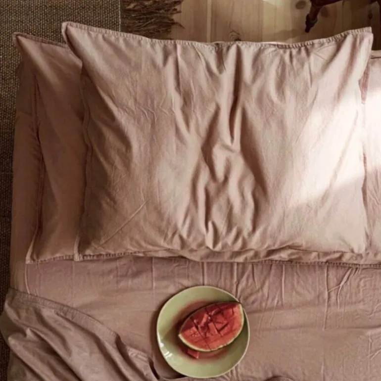 Wilted stretchlaken 90x200 cm dusty pink