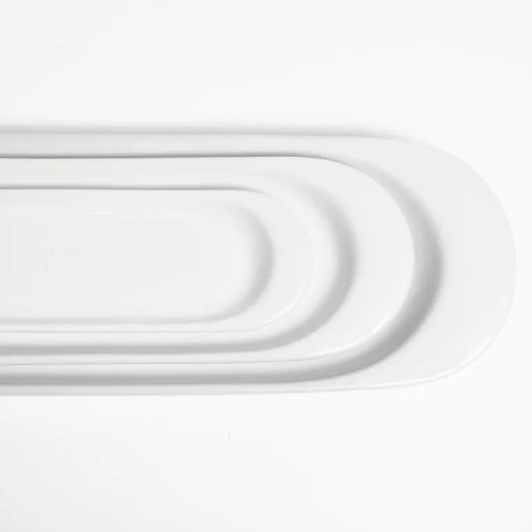 Wing serveringsfat 30 cm hvit