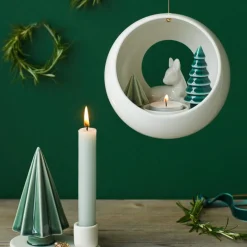 Winter Stories telysholder hengende fawn hjortekalv