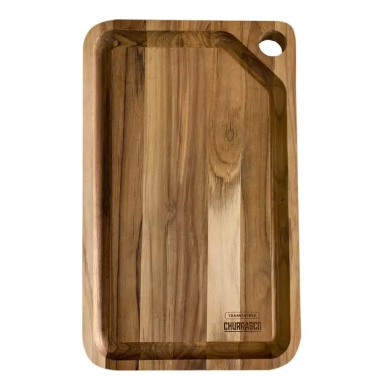 Wooden board skjærefjøl 40x24 cm teak