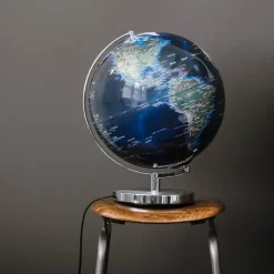 World Globe Light globus bordlampe 31 cm City Lights