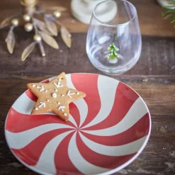 Yule tallerken 23 cm julemotiv multi