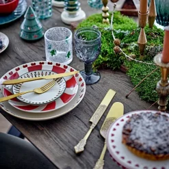 Yule tallerken 23 cm julemotiv multi