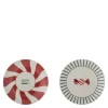Yule tallerken 12,5 cm 2 stk julemotiv