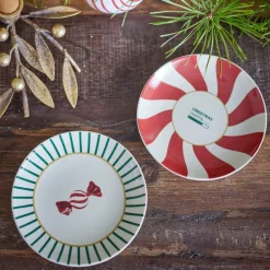 Yule tallerken 12,5 cm 2 stk julemotiv